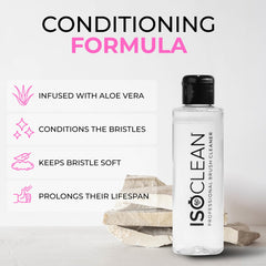 ISOCLEAN Nettoyeur Brosse Professionnel — brins doux après nettoyage, soin et longévité.