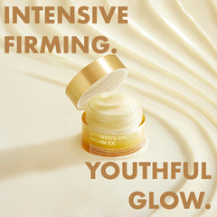ISOI Intensive Energizing Cream EX, application visage et cou pour raffermissement potentiel.