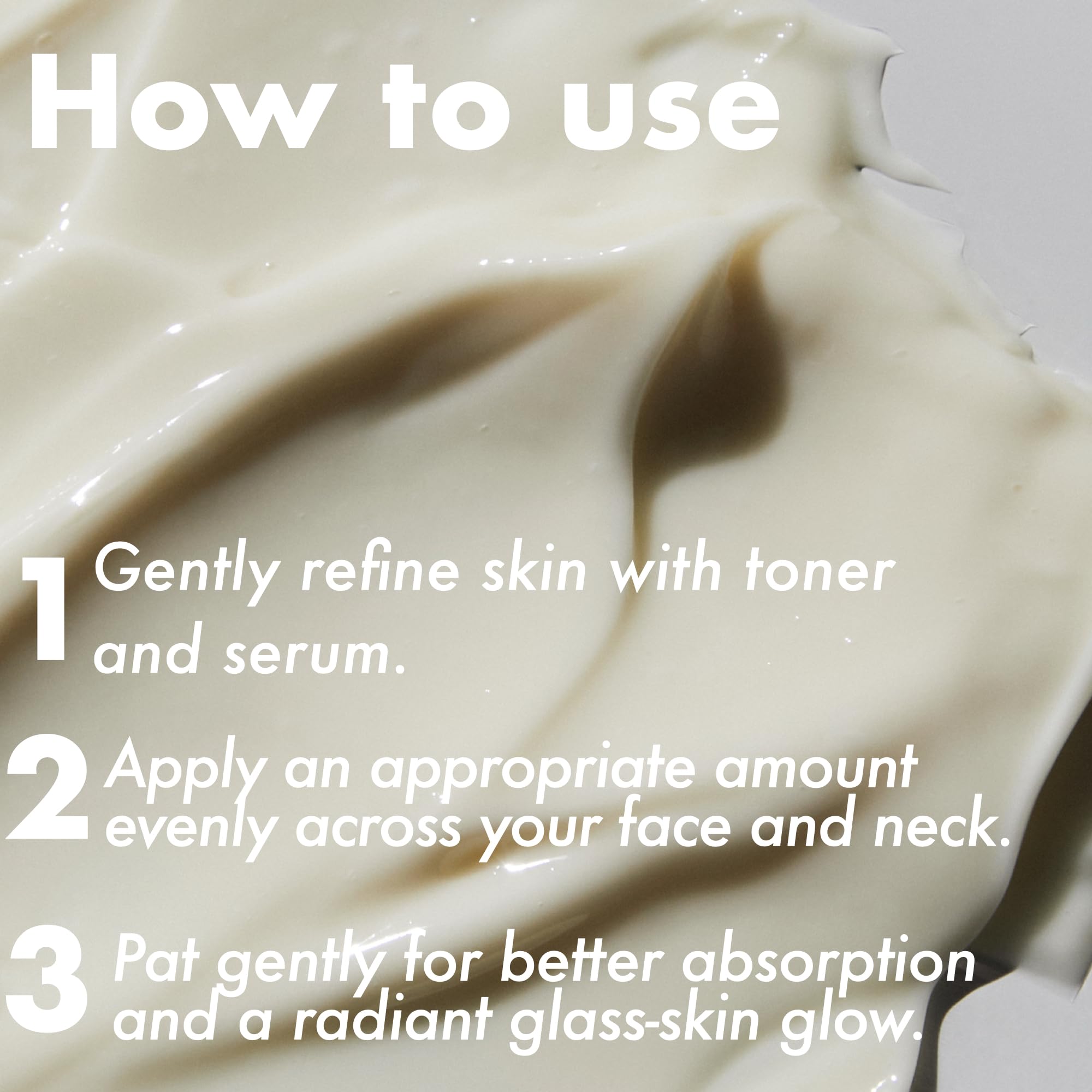 Peptides et extraits botaniques dans ISOI Cream EX pour l’élasticité.