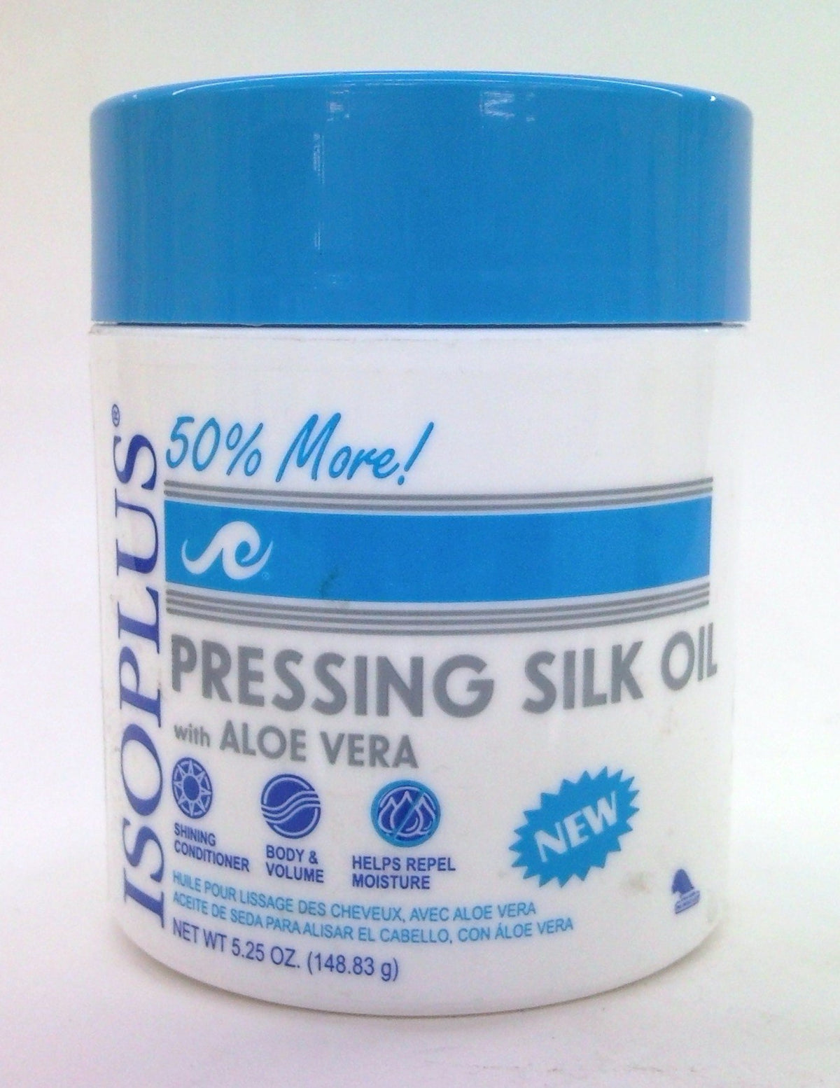 Isoplus Pressing Silk huile d'aloès – brillance légère et volume durable