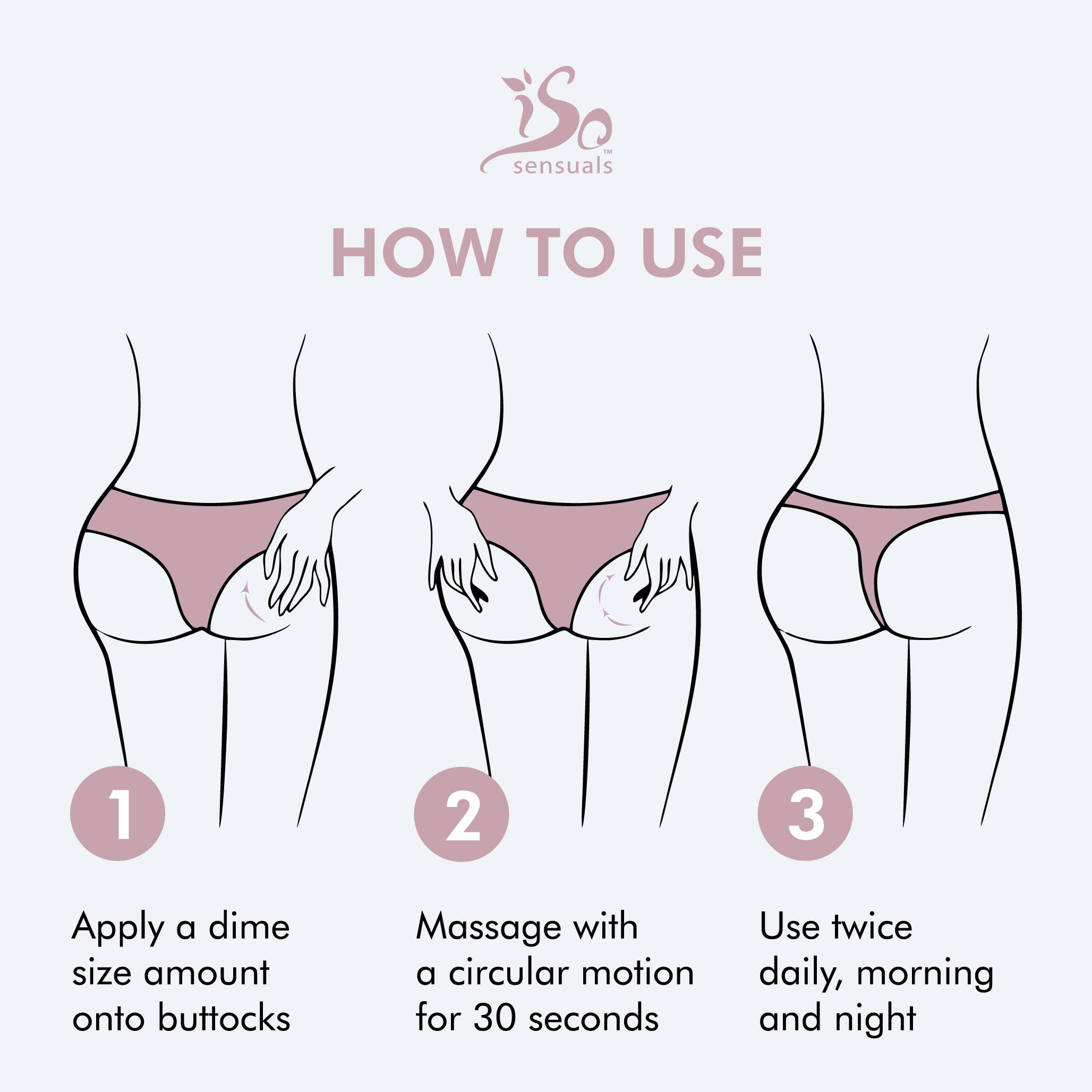 IsoSensuals Curve crème usage-quotidien adaptée à la routine beauté.