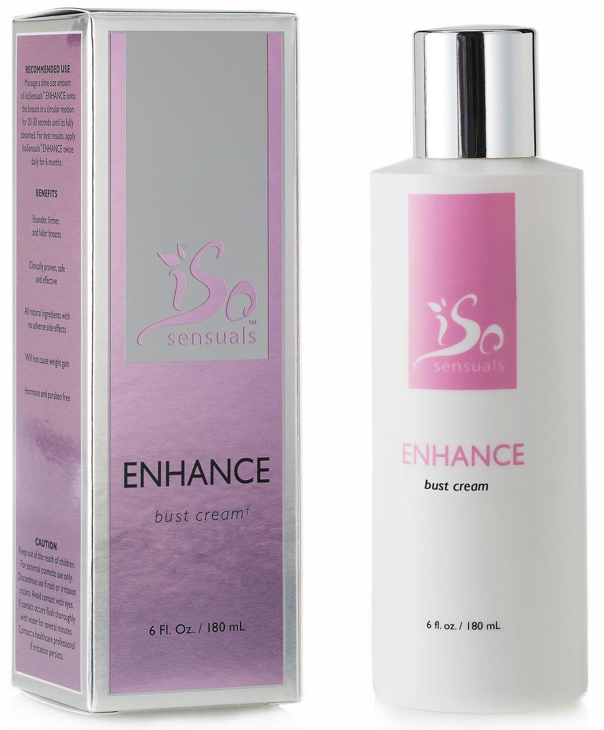 IsoSensuals ENHANCE : crème d augmentation des seins à action rapide.