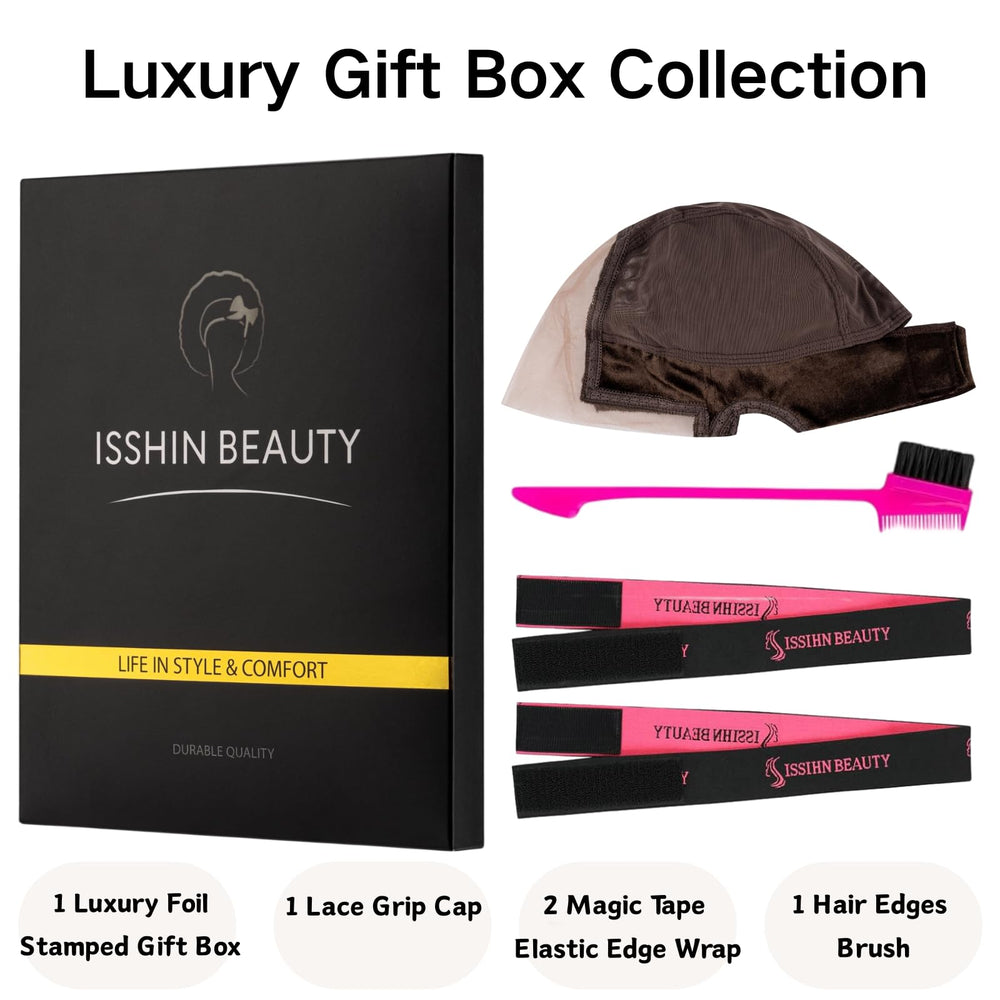 Cap grip Isshin Beauty arrière: stabilité fiable pour les coiffures.