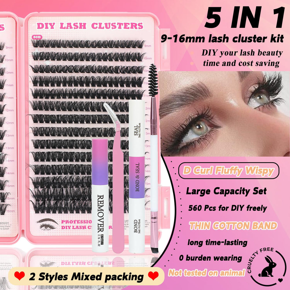 ISTGIFT Lash bond and seal included for durable wear.