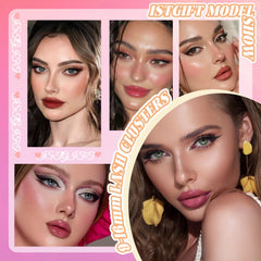 ISTGIFT Lash Clusters Kit, densités 9-16 mm pour des looks modulables selon l'occasion.