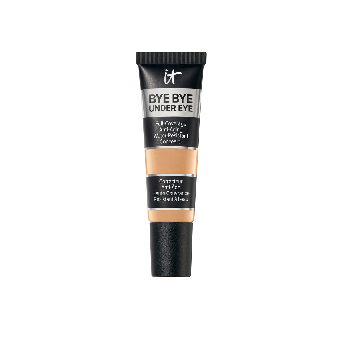 IT Cosmetics anti-cernes avec embout précis pour une application ciblée et naturelle.