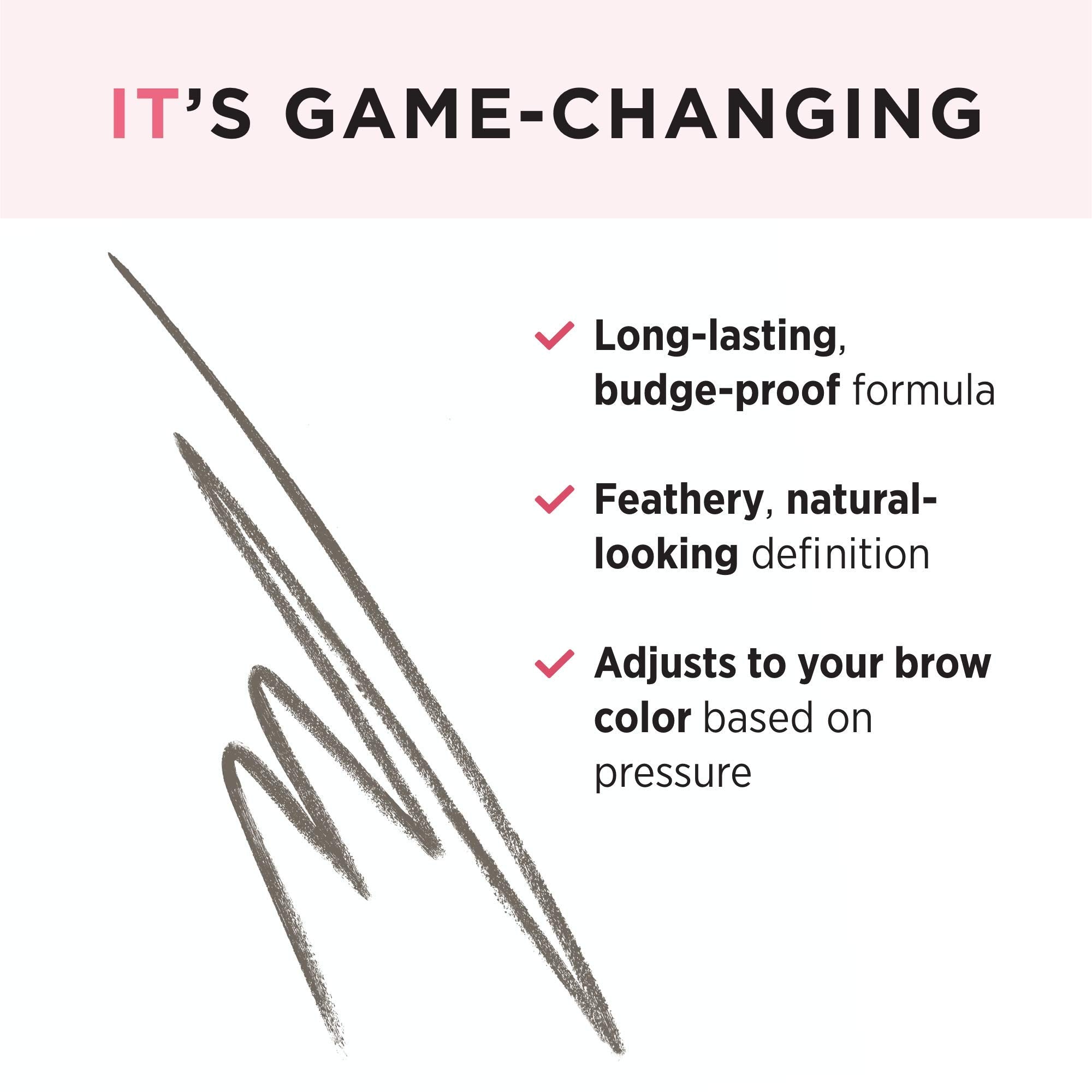 IT Cosmetics Brow Power Micro – teinte taupe universelle s adapte à toutes les couleurs
