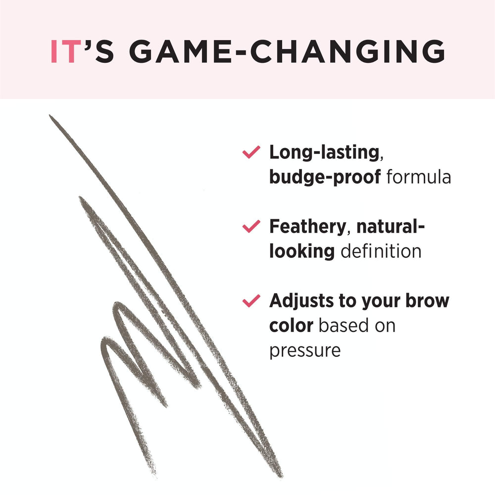 IT Cosmetics Brow Power Micro – teinte taupe universelle s adapte à toutes les couleurs