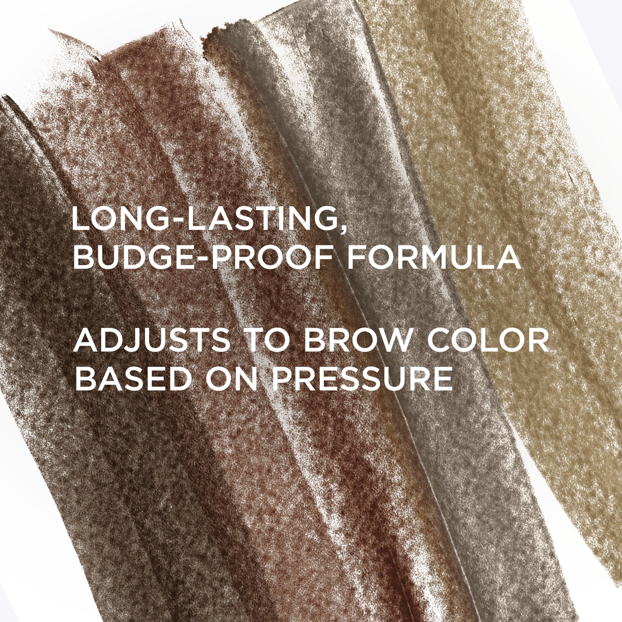 Résultat longue tenue du Brow Power Universel Blond avec teinte adaptée.