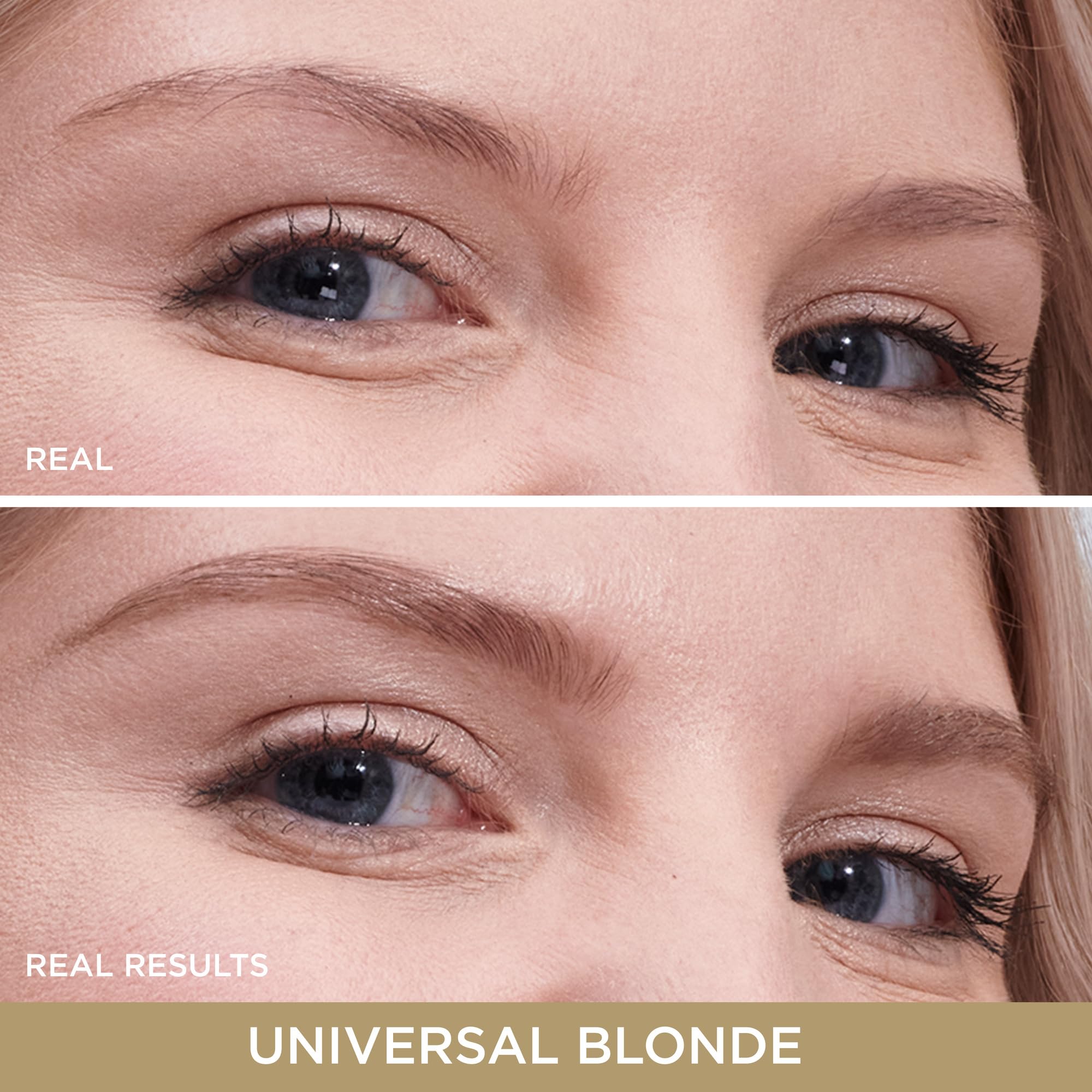 Texture légère de Brow Power Universel Blond pour un fini durable.