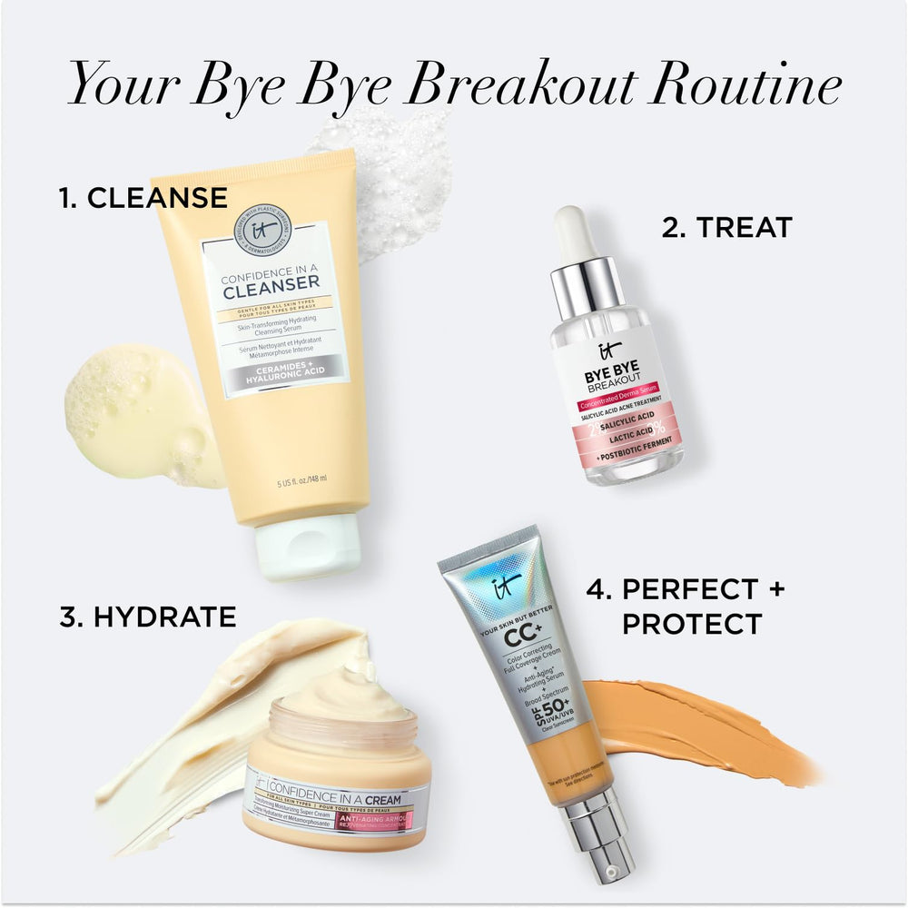 IT Cosmetics Bye Bye Breakout Serum réduction des points noirs avec sérum ciblé.