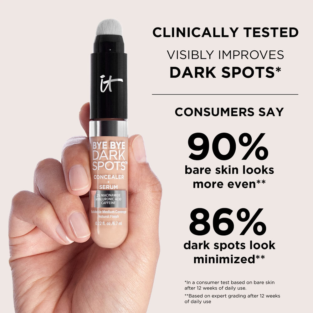 IT Cosmetics Bye Bye Dark Spots Concealer – acide hyaluronique hydratation durable