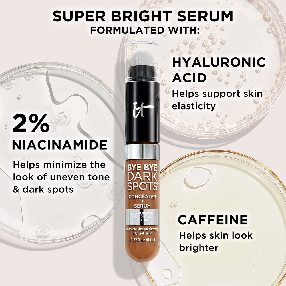 IT Cosmetics Bye Bye Dark Spots Concealer – caféine pour éclairer le teint