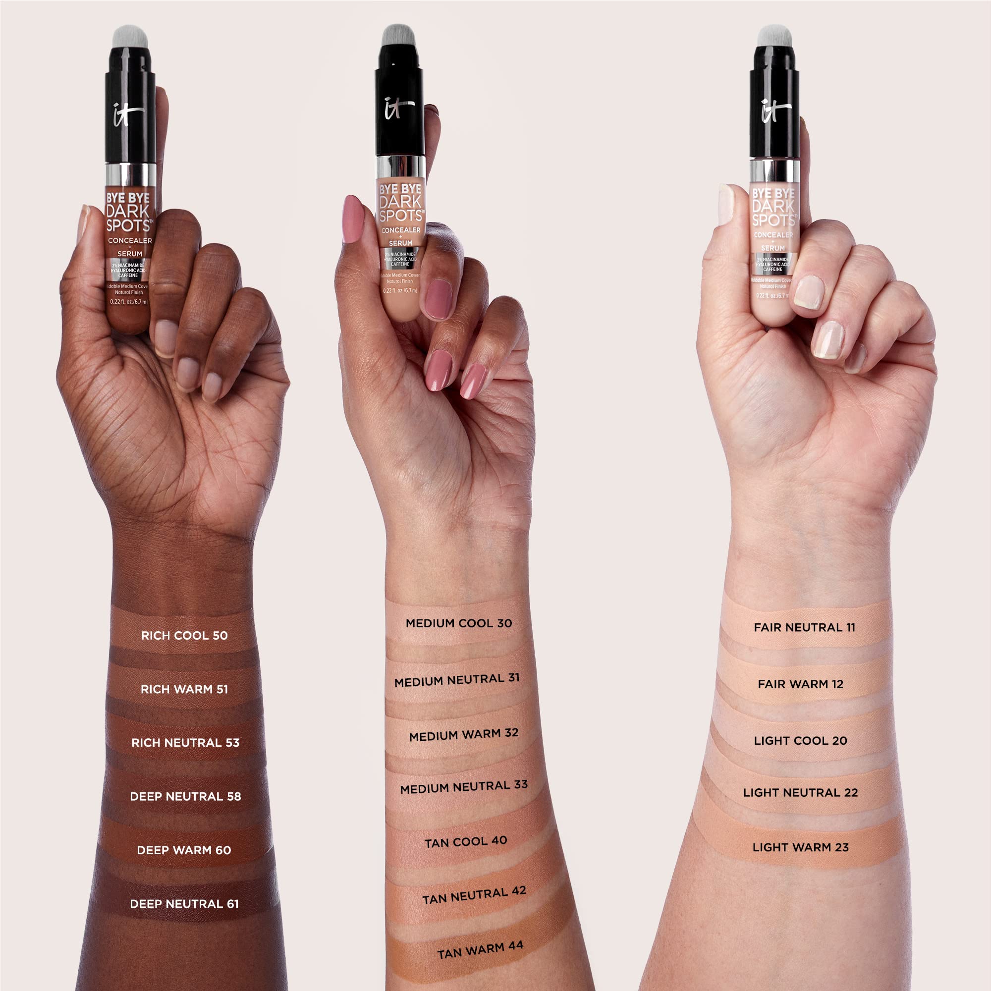 IT Cosmetics Bye Bye Dark Spots Concealer – texture légère et fini naturel