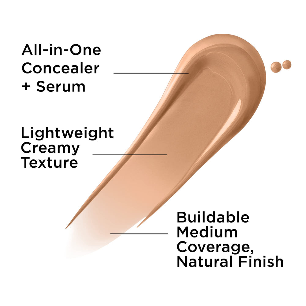 IT Cosmetics Bye Bye Dark Spots, pinceau kabuki intégré pour estomper.