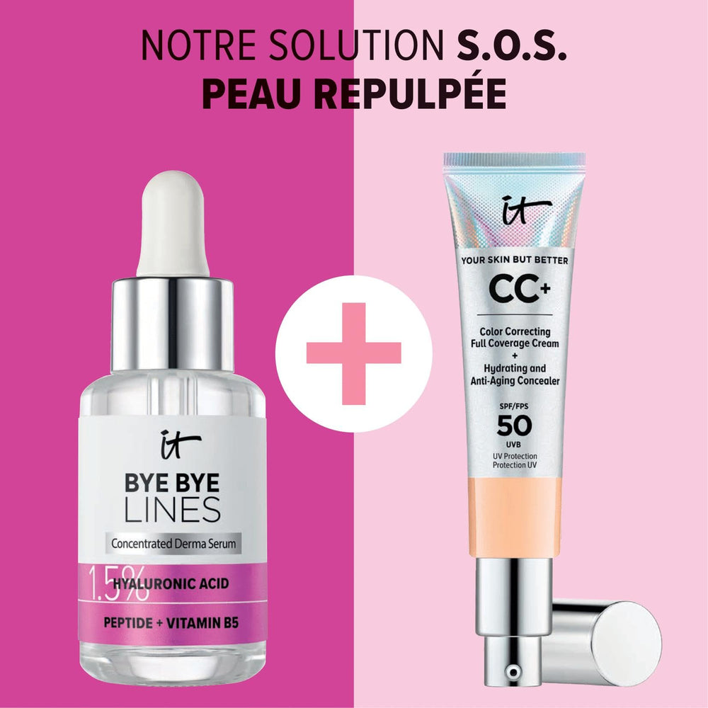 IT Cosmetics Bye Bye Lines, idéal en complément d’une crème hydratante.