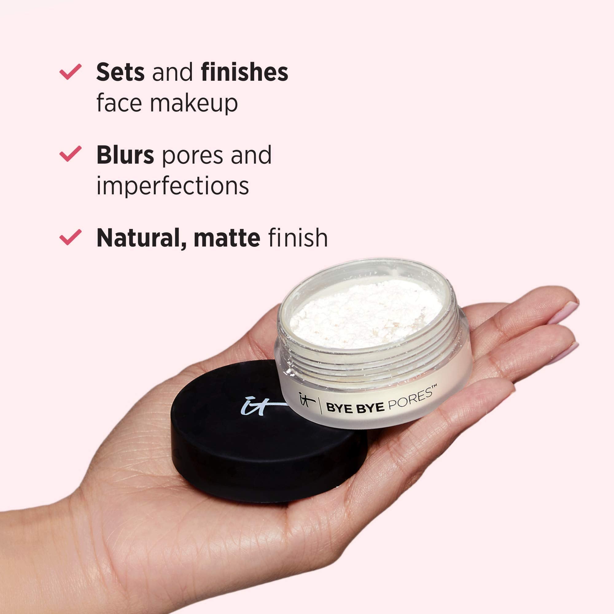Aperçu des pores minimisés après Bye Bye Pores