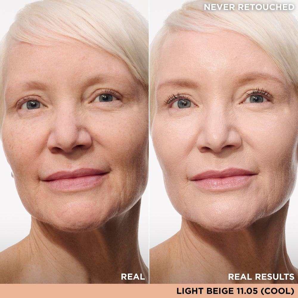 Texture crème du concealer pour une couvrance naturelle et peau lisse