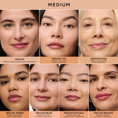 Application IT Cosmetics Bye Bye Under Eye au doigt, texture crème.