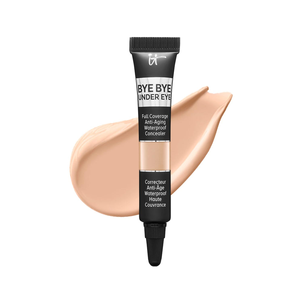 IT Cosmetics Bye Bye Under Eye Concealer travel bottle highlights full coverage for dark circles