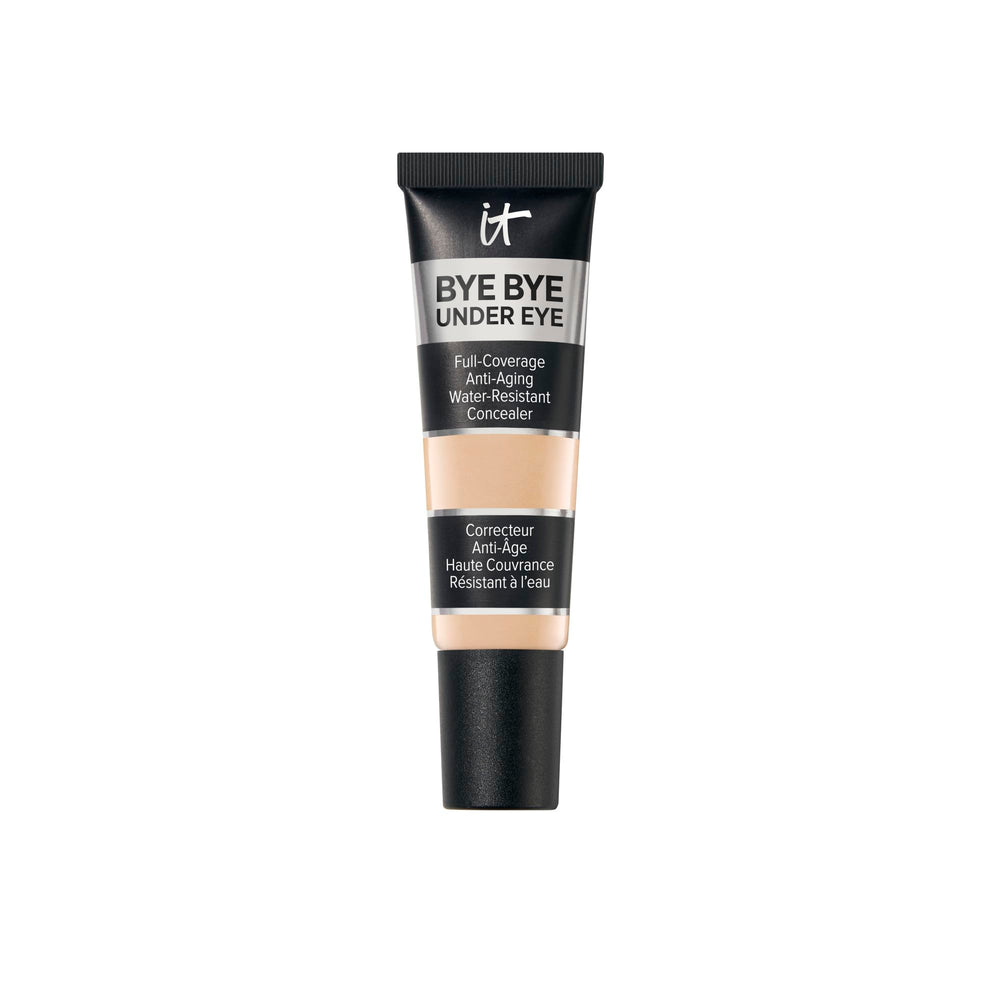 IT Cosmetics Bye Bye Under Eye, correcteur Light Beige, couvrance complète et durable.