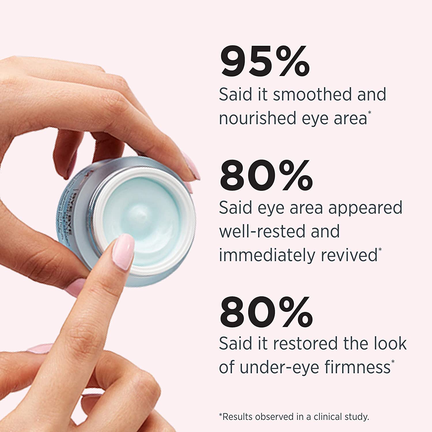 IT Cosmetics Bye Bye Under Eye Crème, caféine apporte une sensation tonifiante.