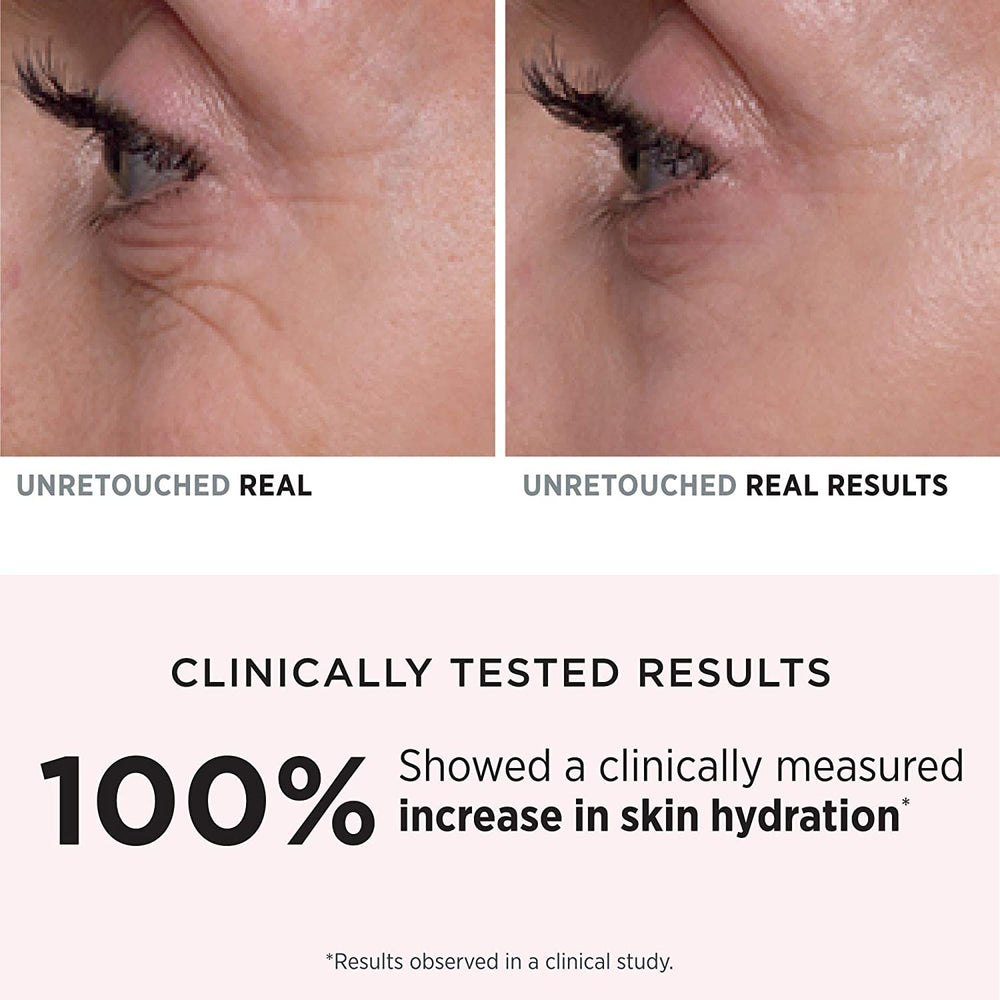 IT Cosmetics Bye Bye Under Eye Crème, regard visiblement éclairci après application.