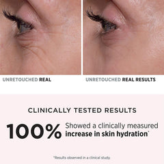 IT Cosmetics Bye Bye Under Eye Crème, regard visiblement éclairci après application.