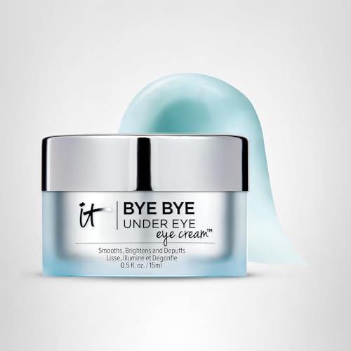 IT Cosmetics Bye Bye Under Eye Crème, utilisation matin et soir comme base hydratante.