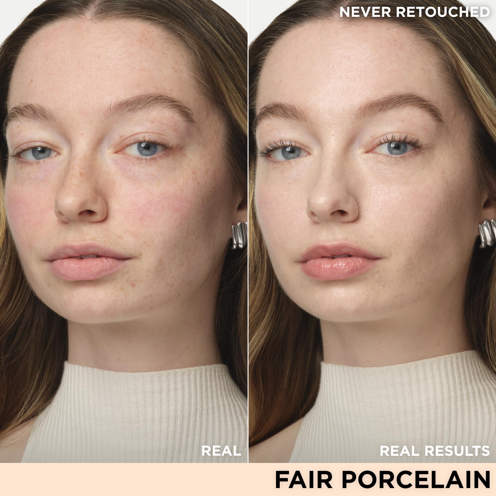 Étiquette et emballage élégant du CC+ Nude Glow pour une routine beauté premium.