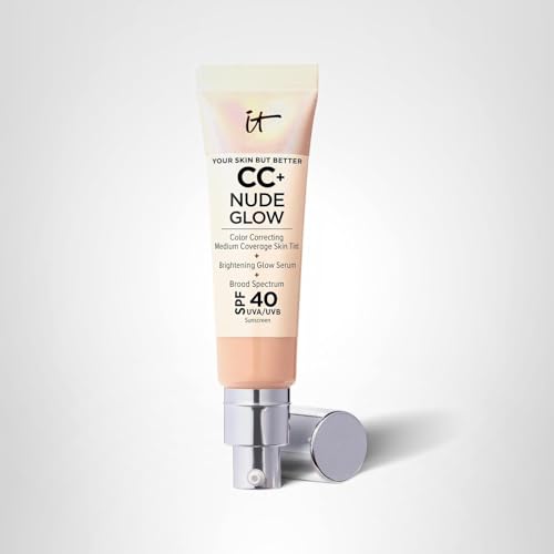 Formule sans talc pour IT Cosmetics CC+ Nude Glow peau douce et confortable