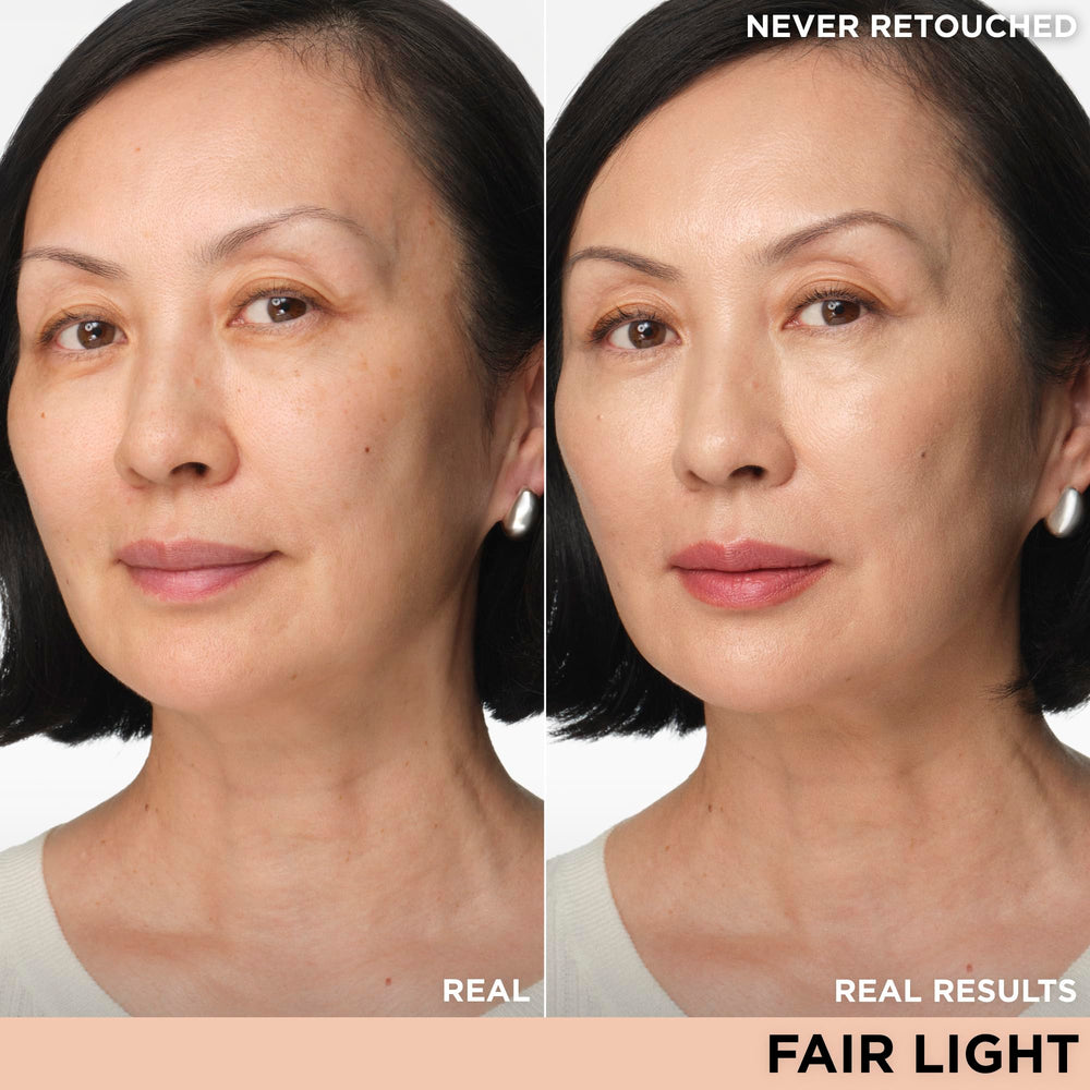 IT Cosmetics CC+ Nude Glow, pompes-applications, facilite l’application et ajuste la couvrance.