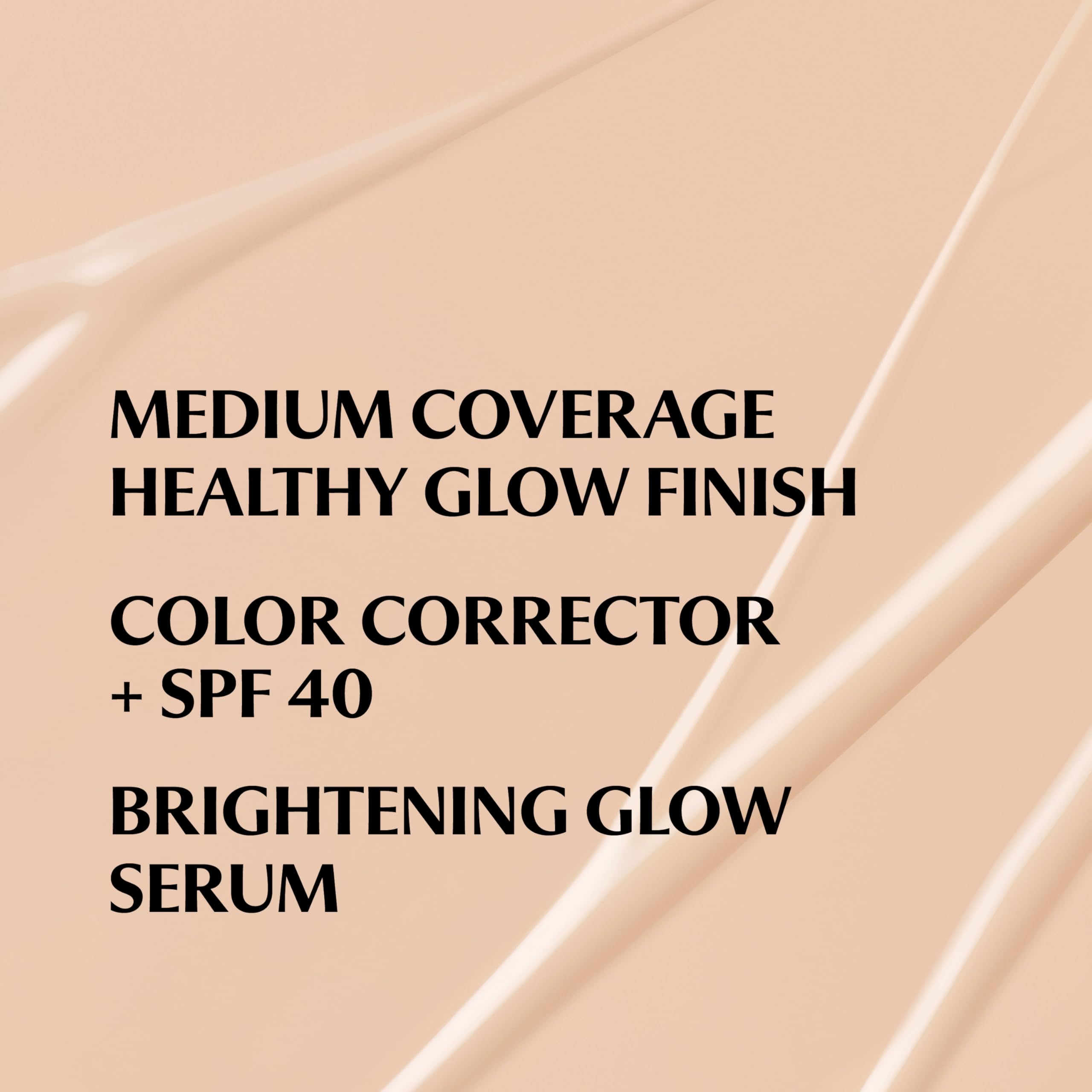 IT Cosmetics CC+ Nude Glow, teint léger, estompe les imperfections tout en restant léger.