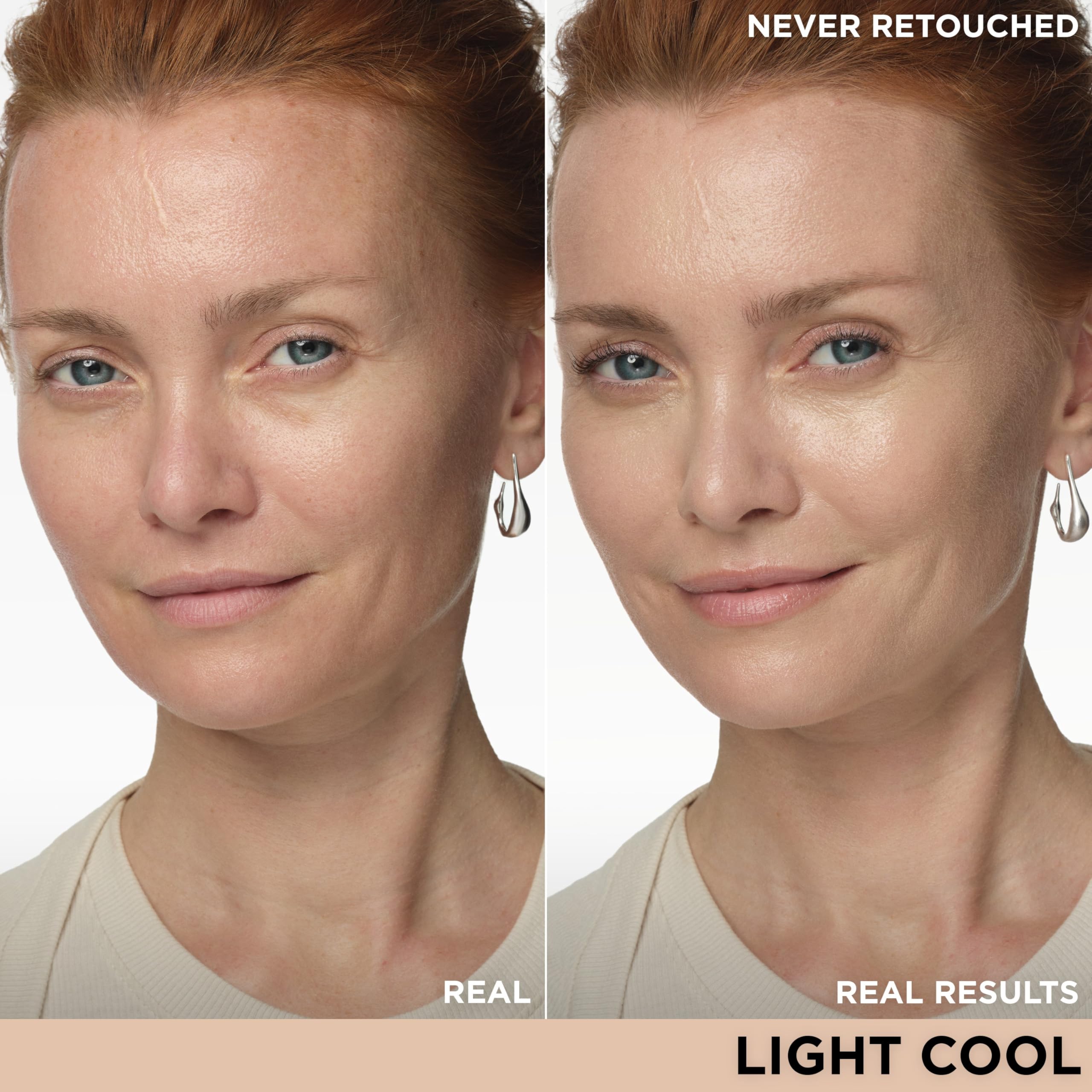 Texture-visage du CC+ Nude Glow d'IT Cosmetics pour peau lisse et uniforme.
