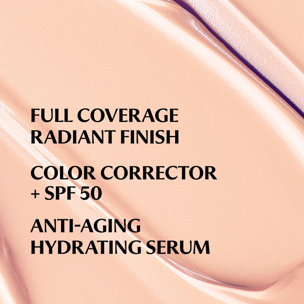 IT Cosmetics CC+ Illumination, application-pinceau, texture crème hydratante pour une finition naturelle.