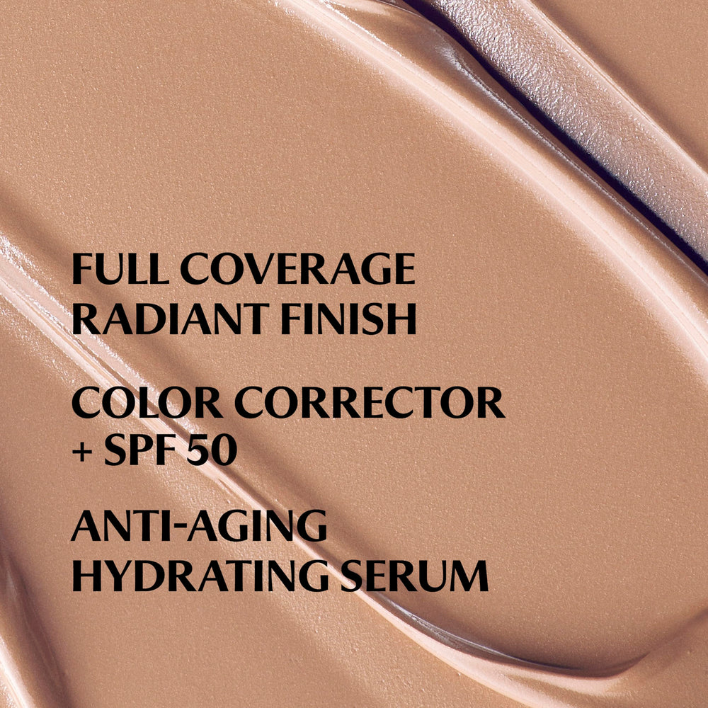 IT Cosmetics CC+ Illumination Tan — texture soyeuse sur peau, sensation hydratante.
