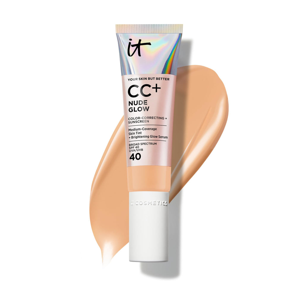 It Cosmetics CC+ Nude Glow – Bouteille: éclat léger et teint frais prêt à l’application