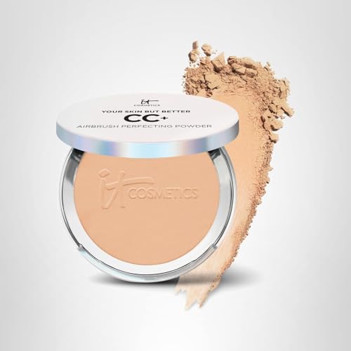 IT Cosmetics CC+ Poudre et pinceau : application facile avec Heavenly Luxe