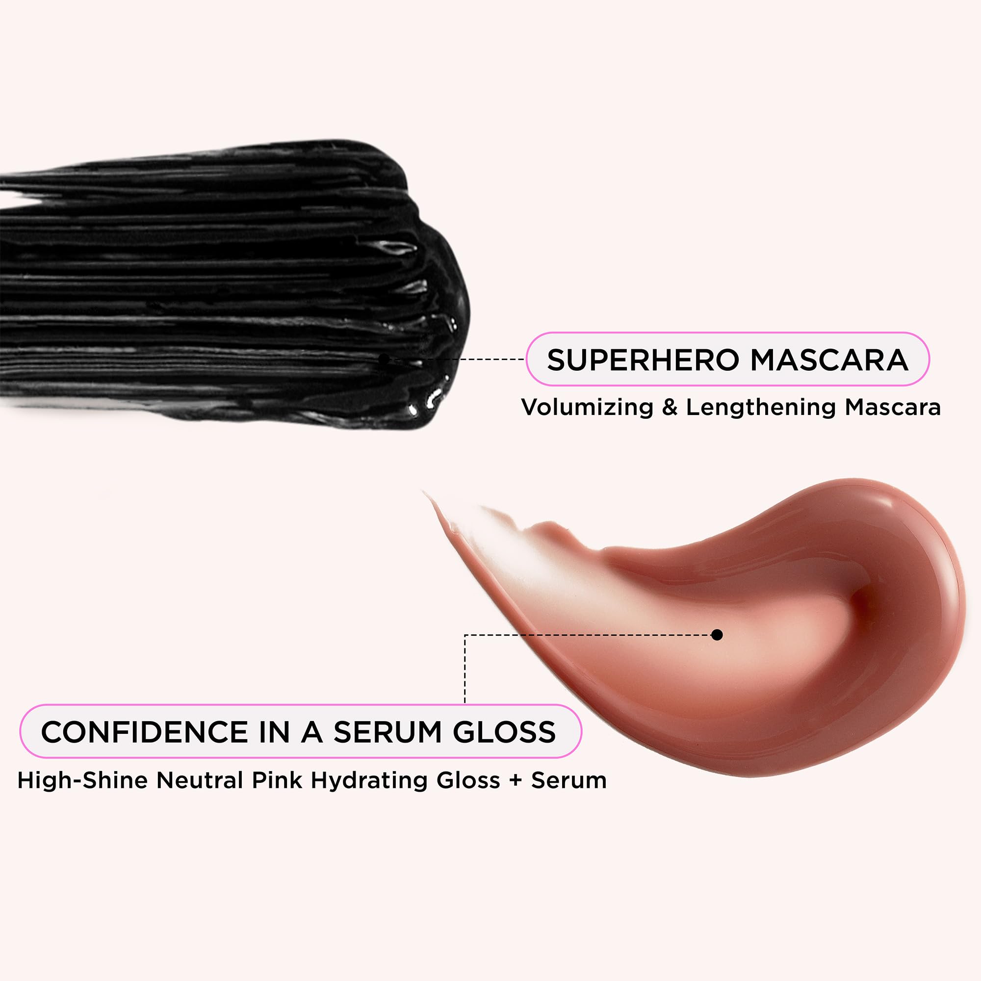 IT Cosmetics Confidence in a Serum Lip Gloss on lips with high shine