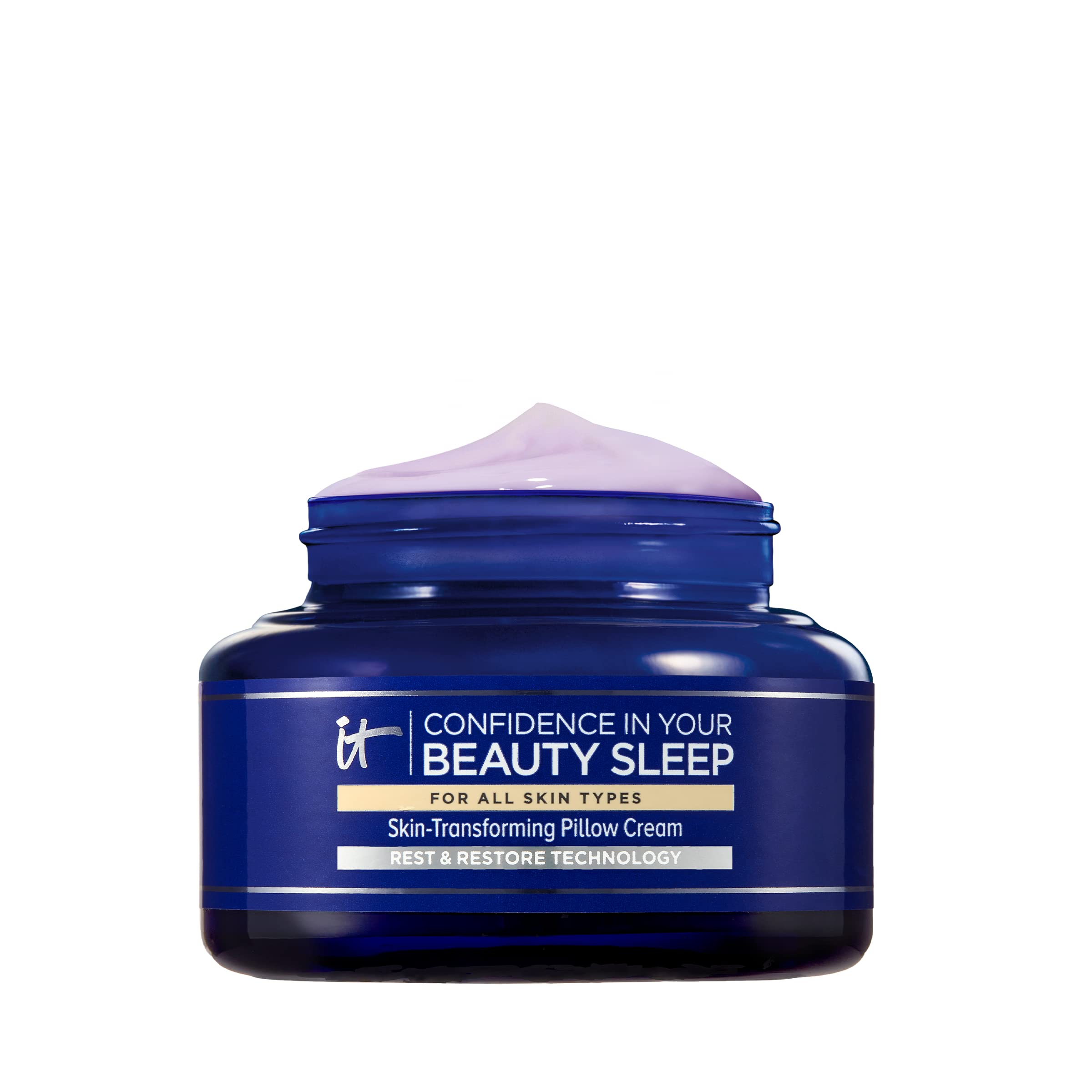 IT Cosmetics Confidence dans ton sommeil – bouteille du soin nocturne, hydratation durable pour la peau.