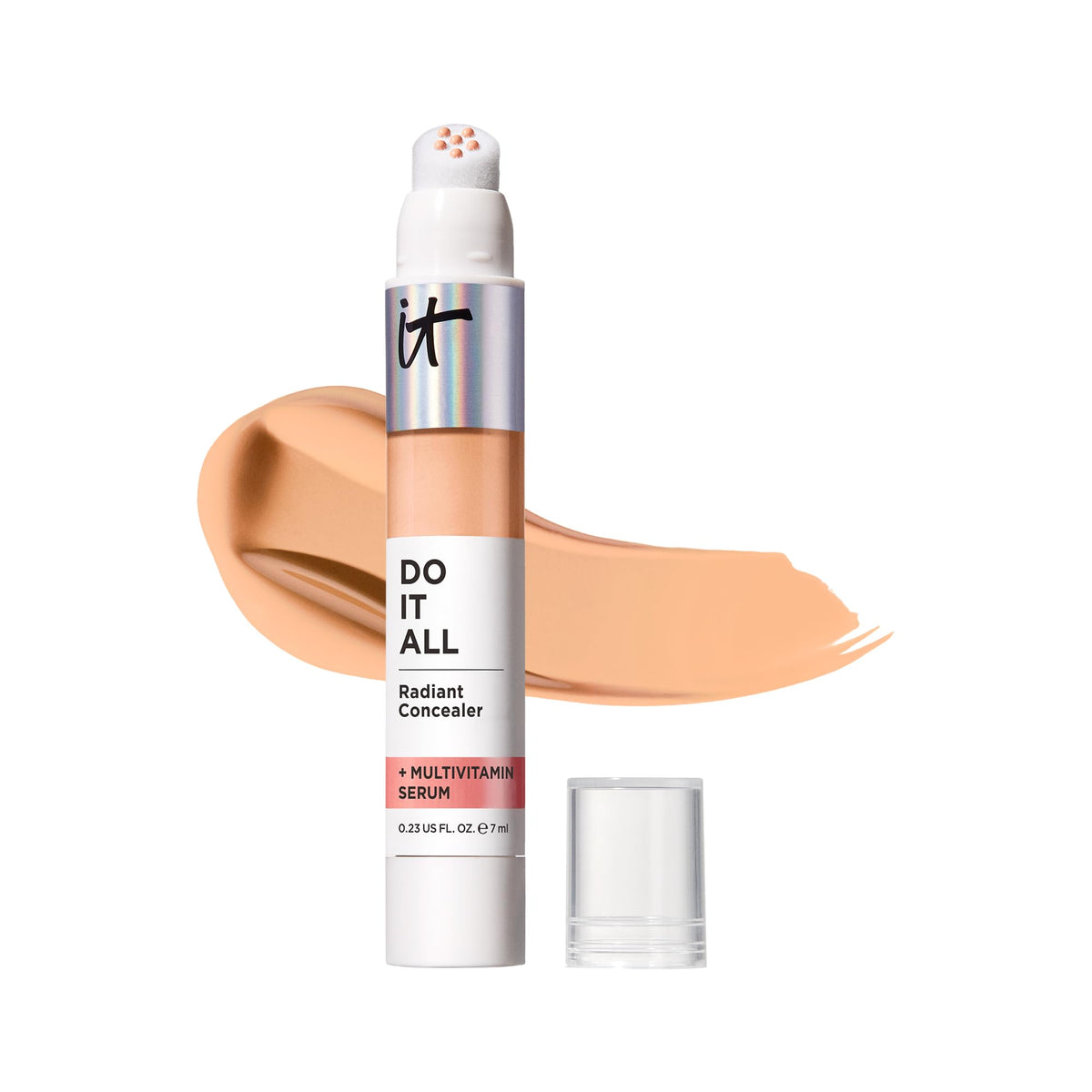 Correcteur Lumineux IT Cosmetics en bouteille, prêt à hydrater et éclairer la peau.
