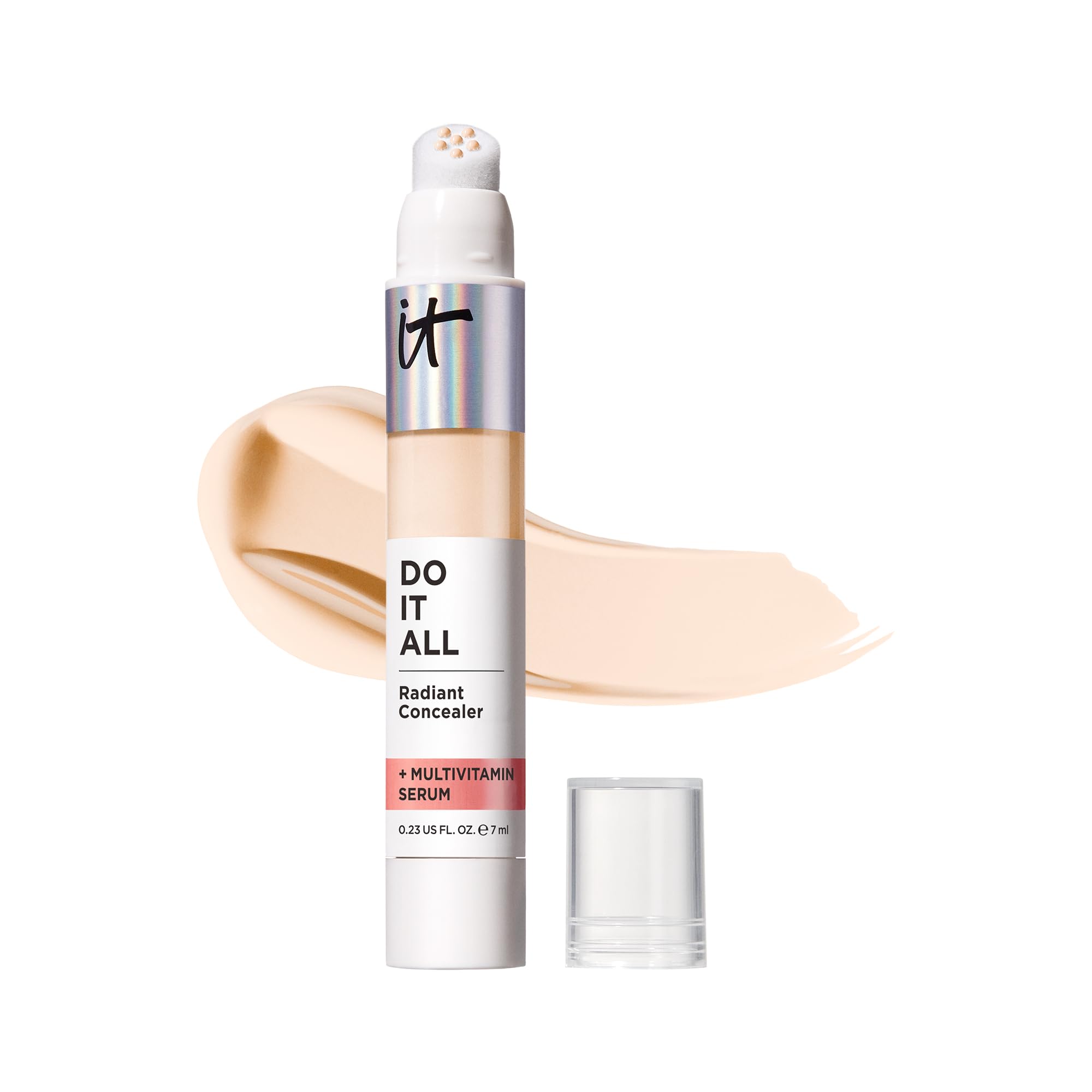 IT Cosmetics Do It All Radiant Concealer bouteille prête à l'emploi pour couvrance moyenne.