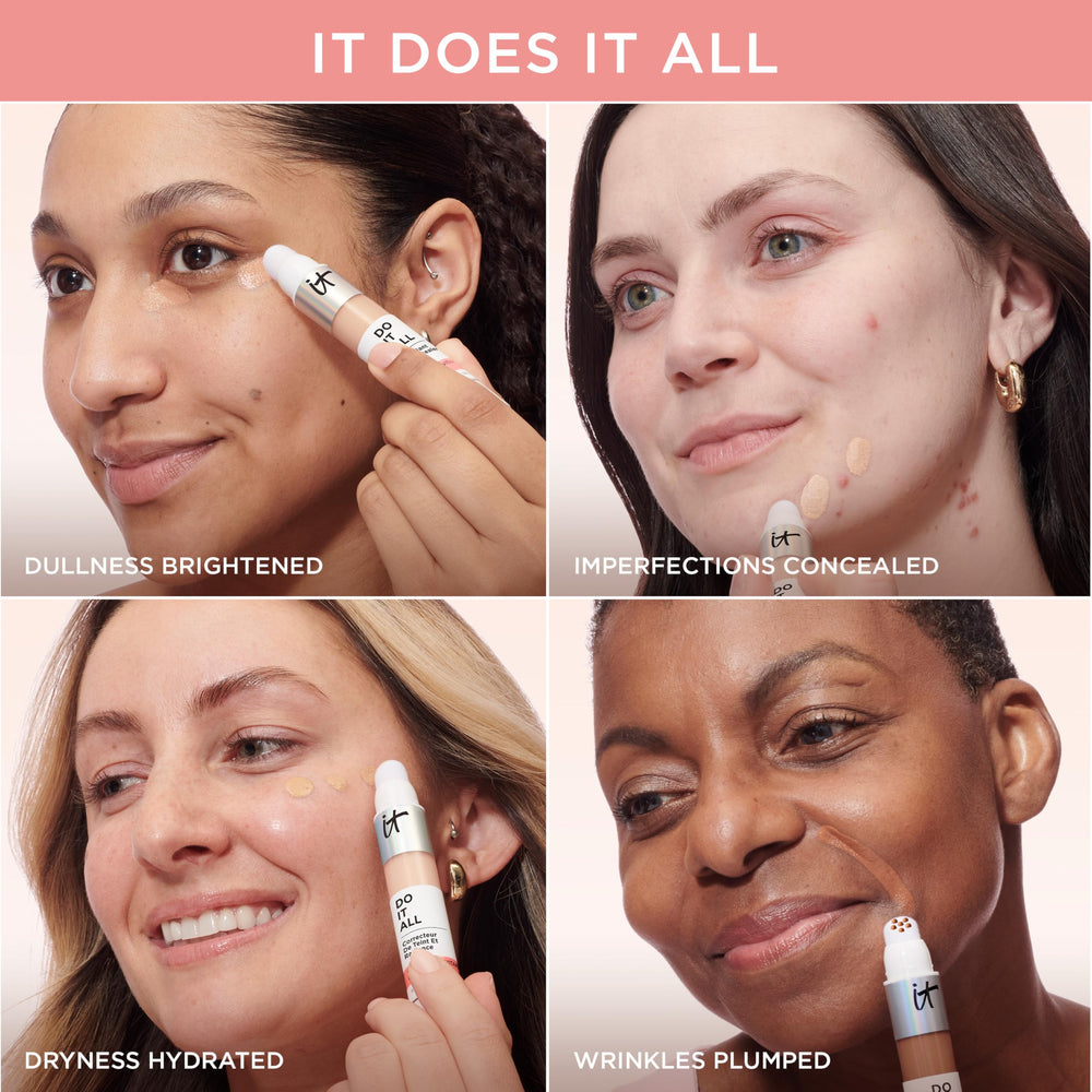 IT Cosmetics Do It All Radiant Concealer – éclaircit les cernes pour un regard naturel