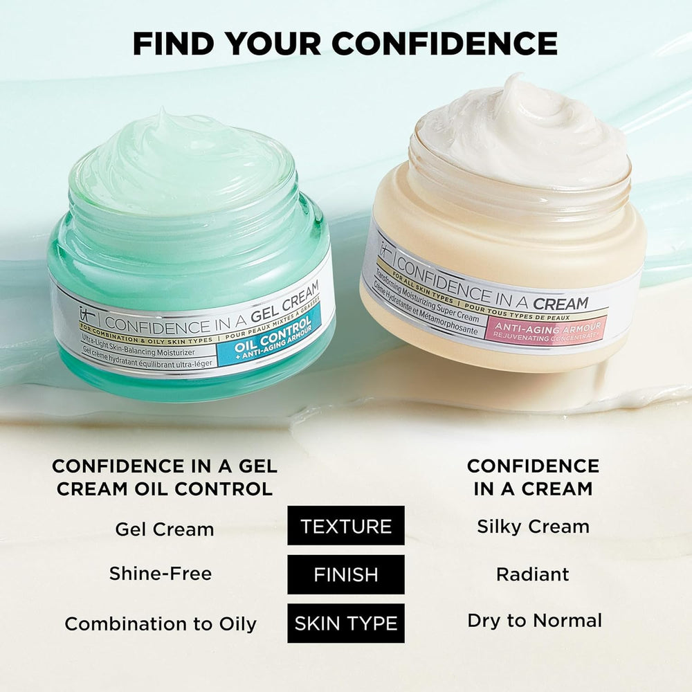 Air Licium et Zinc PCA – Contrôle durable de l’huile avec IT Cosmetics.