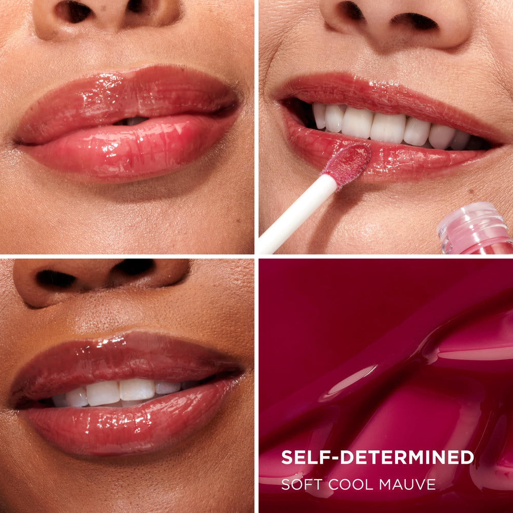 IT Cosmetics gloss sérum lèvres embout pétale pour une application précise.