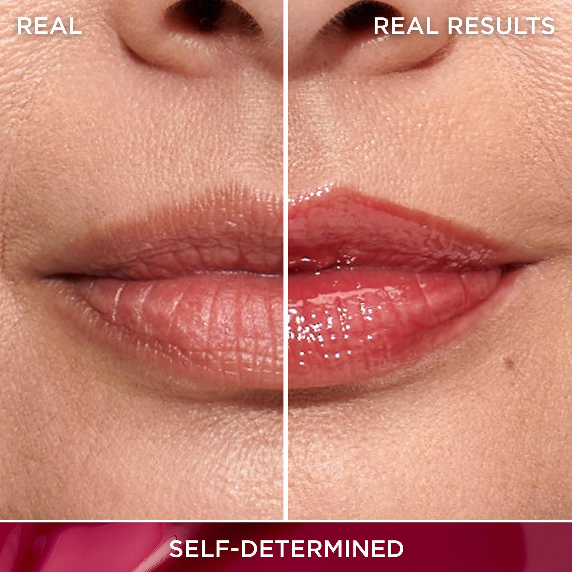 IT Cosmetics gloss sérum lèvres teinte Estime de soi beige rosé lumineux.