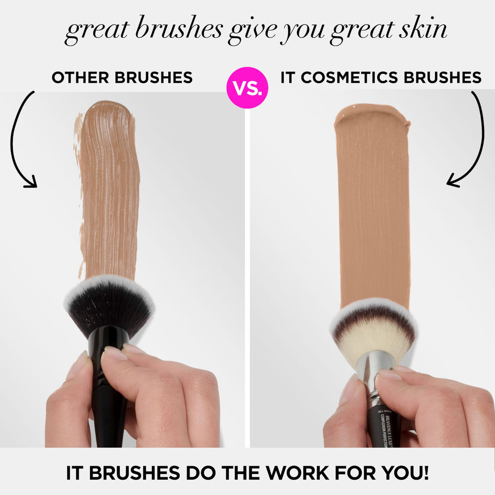 Brosse IT Cosmetics Heavenly Luxe N°7 – embout correcteur, retouches ciblées sur les points.