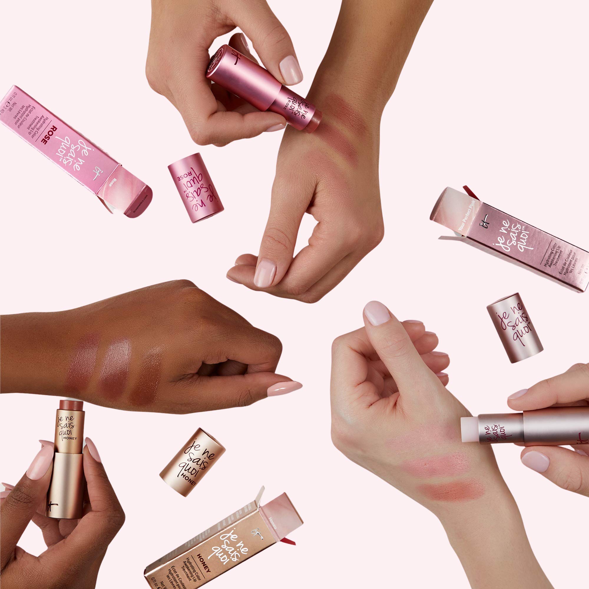 IT Cosmetics Je Ne Sais Quoi Lip Treatment, mini étui pratique pour voyage.