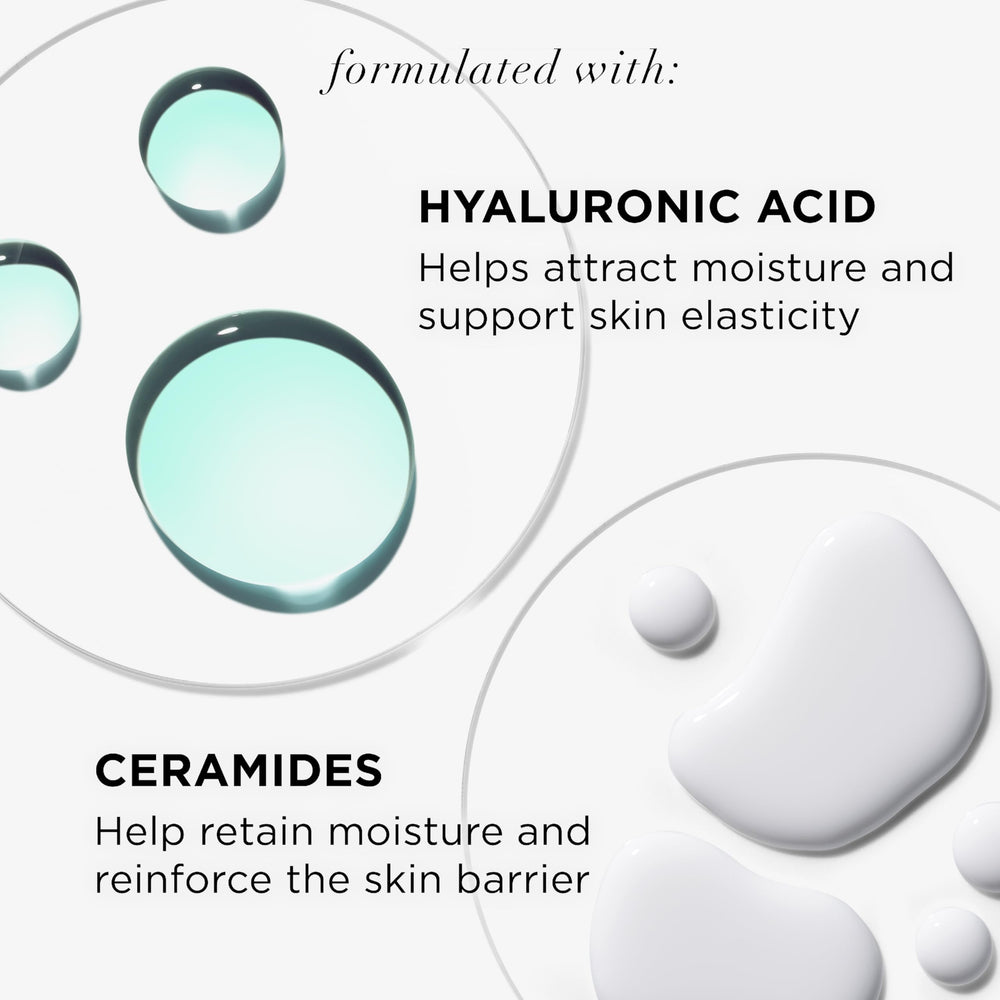 Application facile du nettoyant IT Cosmetics; mousse qui se transforme en soin nettoyant.