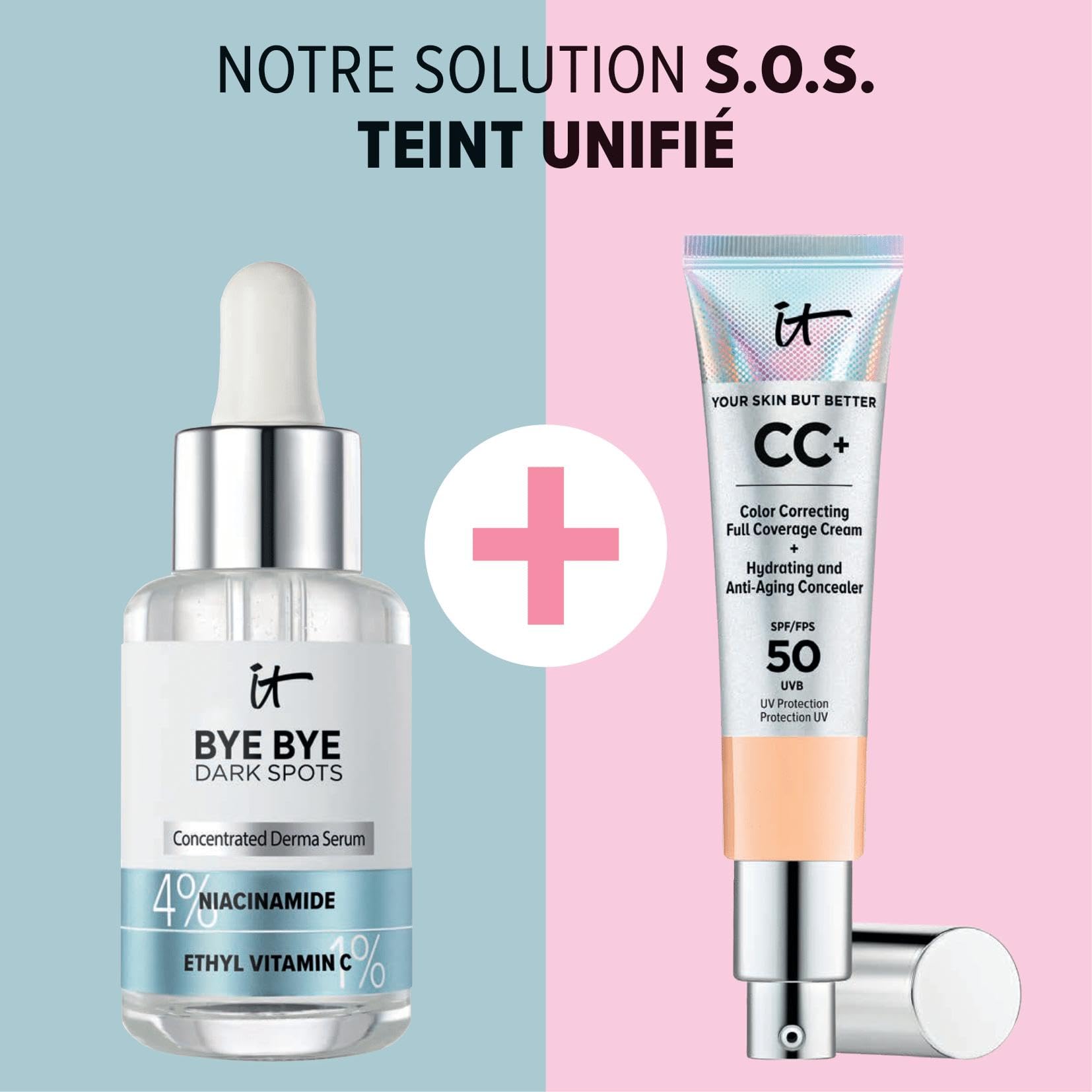 Utilisation matin: gouttes puis SPF pour protection solaire.